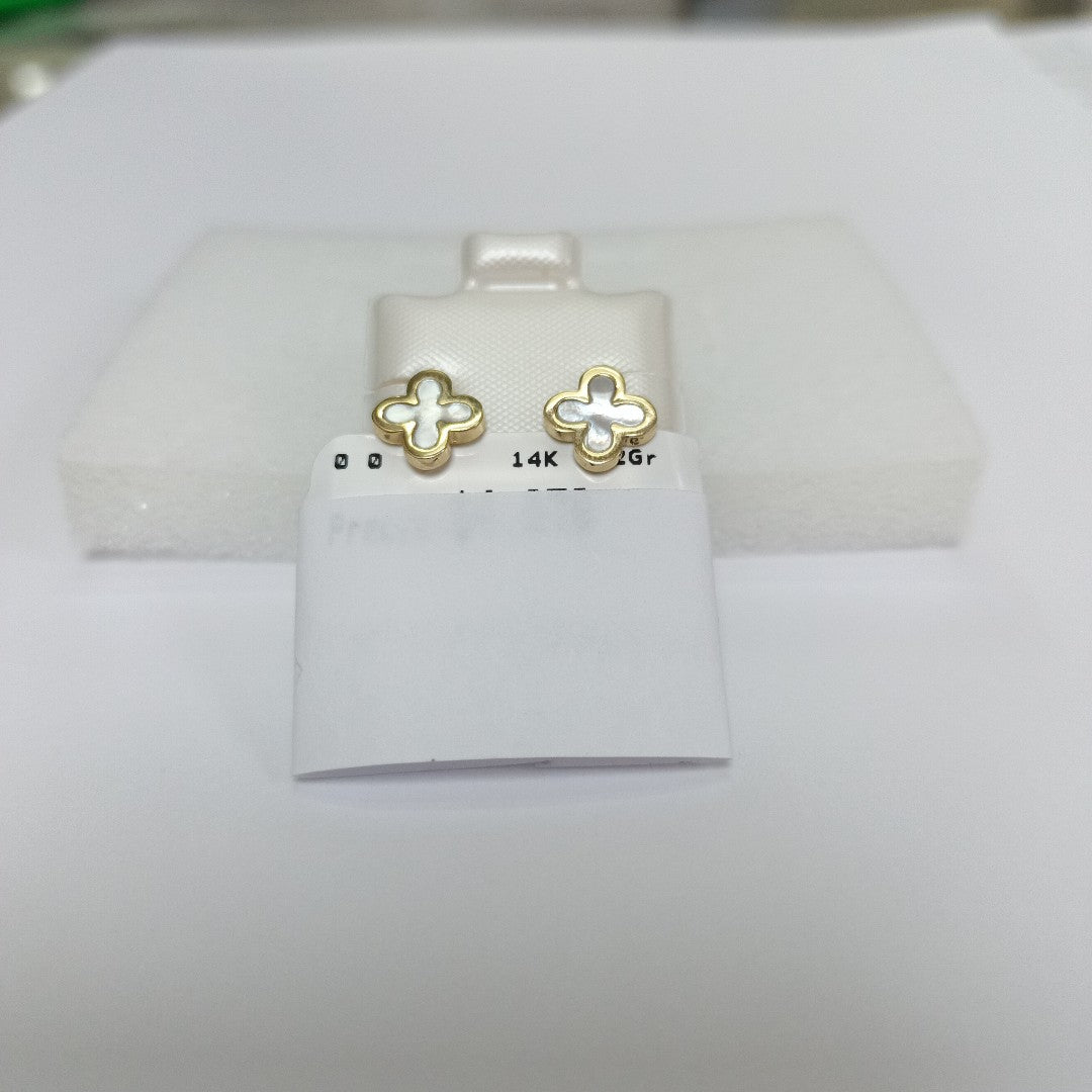 BROQUELES ORO 14K 1.2 (NUEVO)