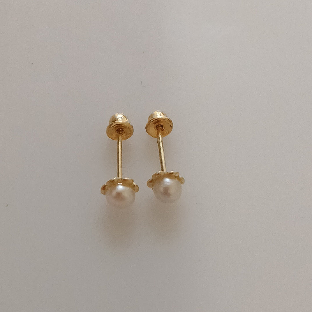 BROQUELES ORO 14K 1 (NUEVO)