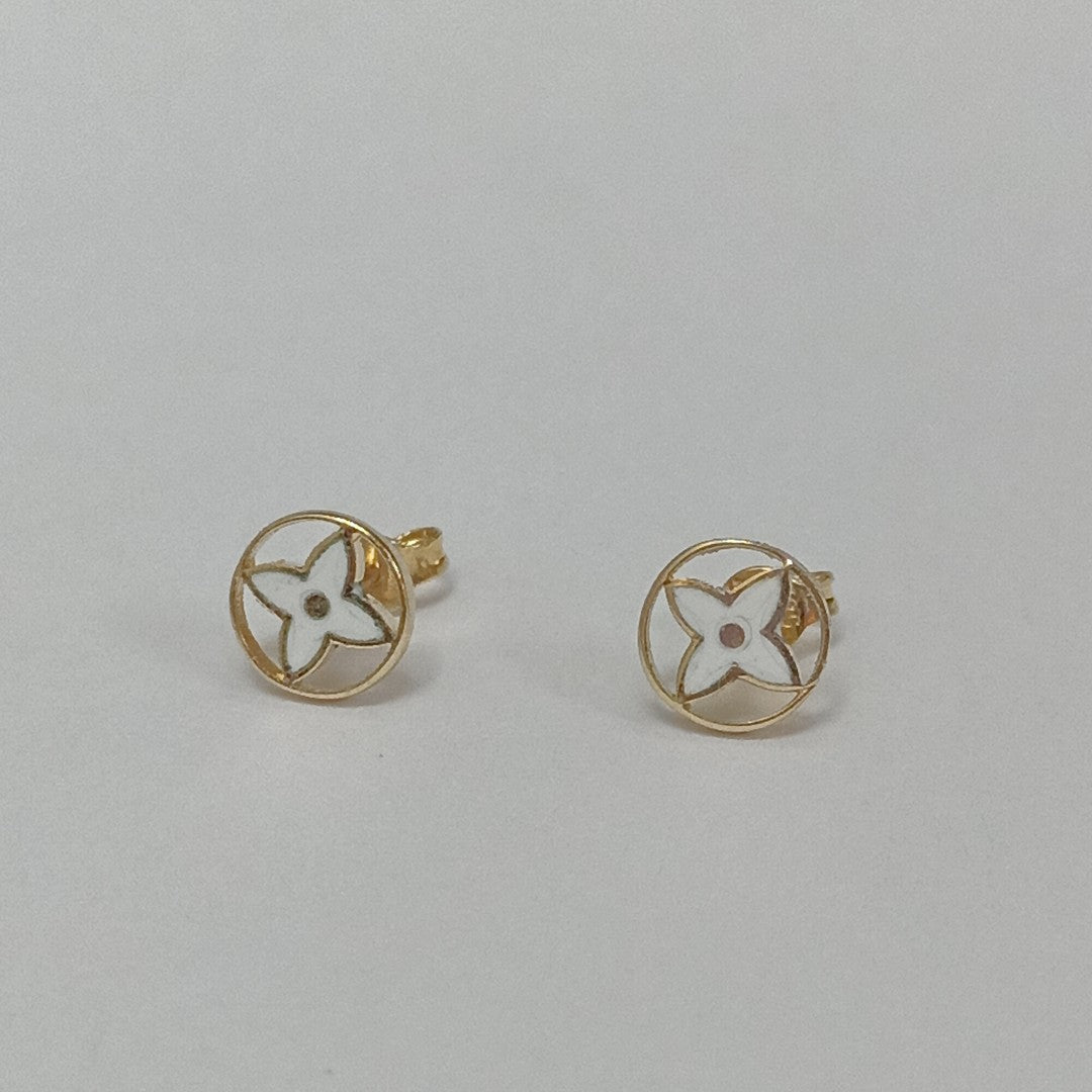 BROQUELES ORO 14K 1.1 (NUEVO)