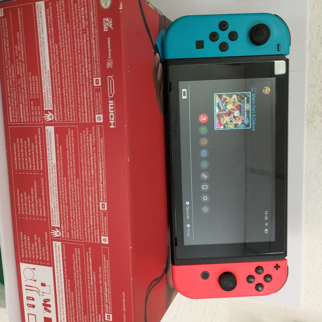 CONSOLA DE VIDEOJUEGO NINTENDO SWITCH OLED 64 GB (SEMINUEVO)