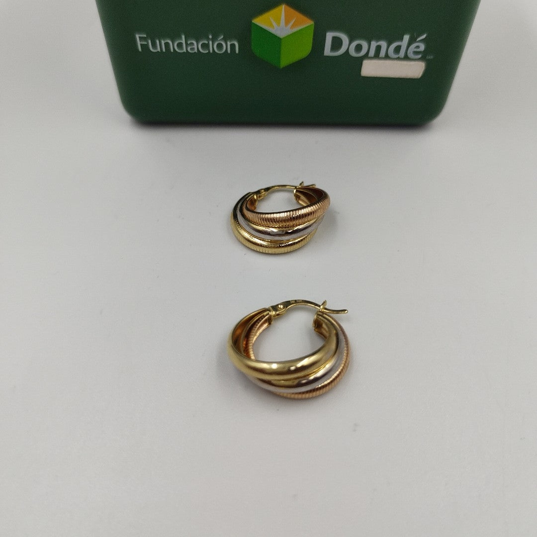 ARRACADAS ORO 14K 3.6 (NUEVO)