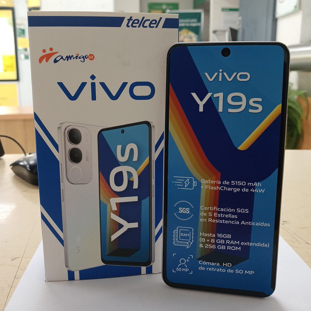 CELULAR VIVO Y19S V2419 (2024) 256 GB 8 GB RAM (SEMINUEVO)