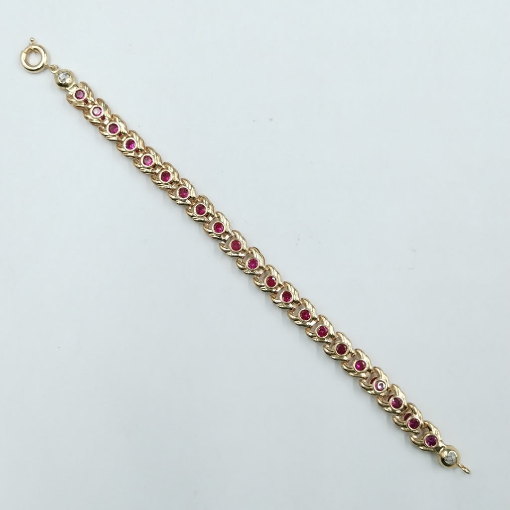 PULSERAS DAMA ORO 14K 12 (NUEVO)