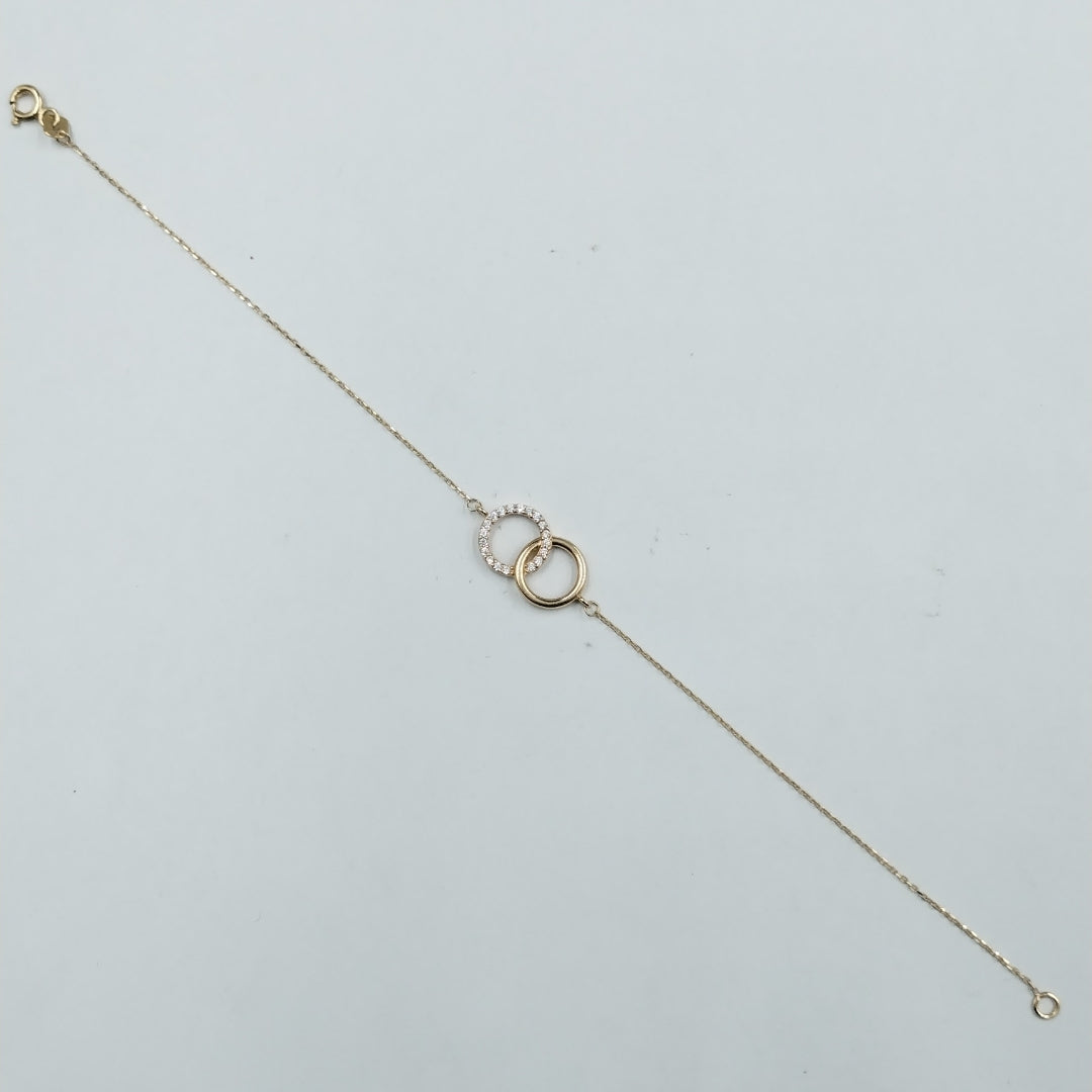 PULSERAS DAMA ORO 14K 1.3 (NUEVO)