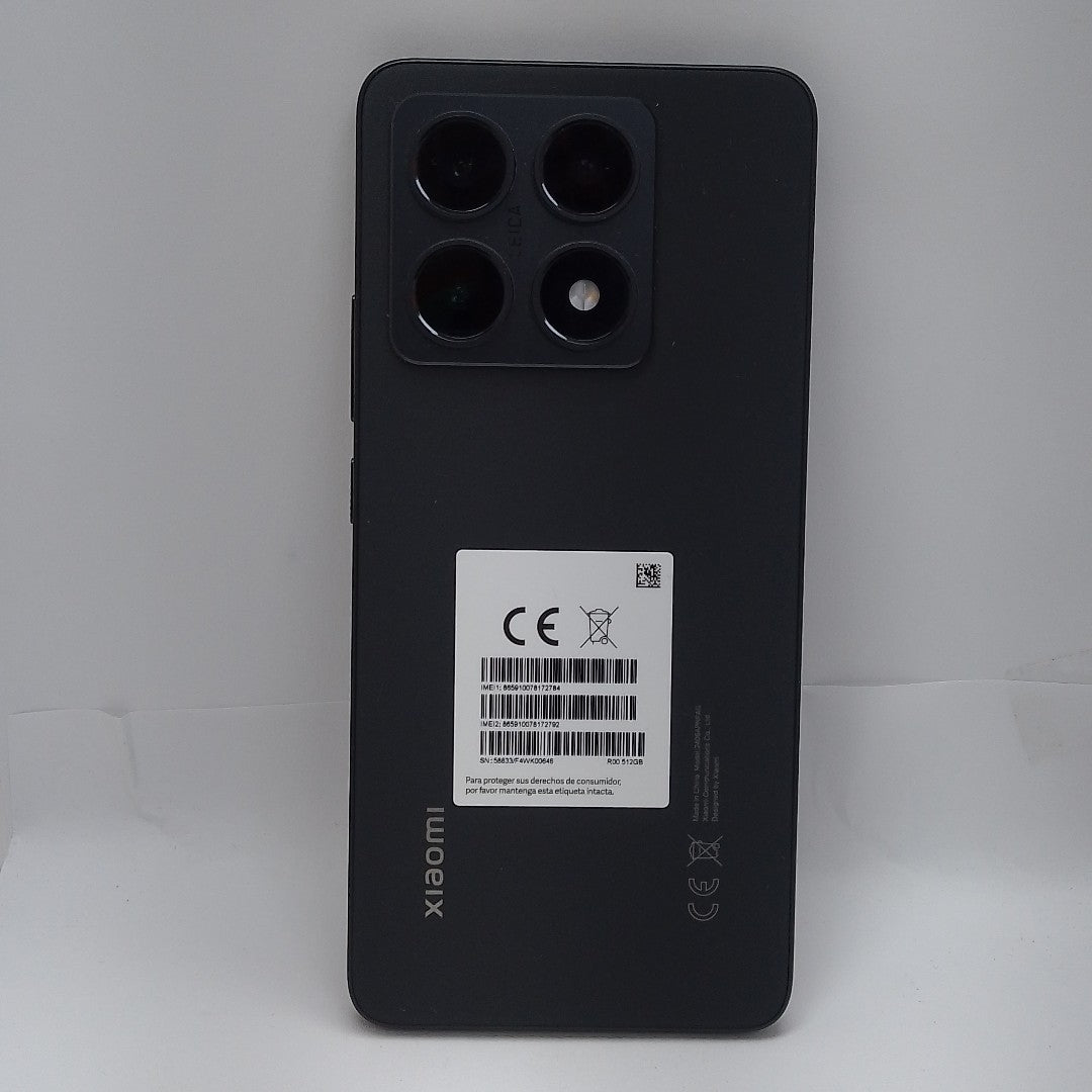 CELULAR XIAOMI 14T 5G 2406APNFAG (2024) 512 GB 12 GB RAM (SEMINUEVO)