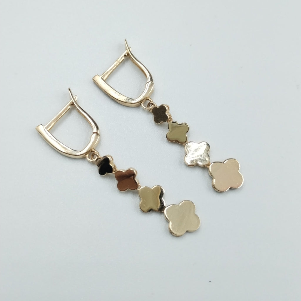 BROQUELES ORO 14K 4.1 (NUEVO)