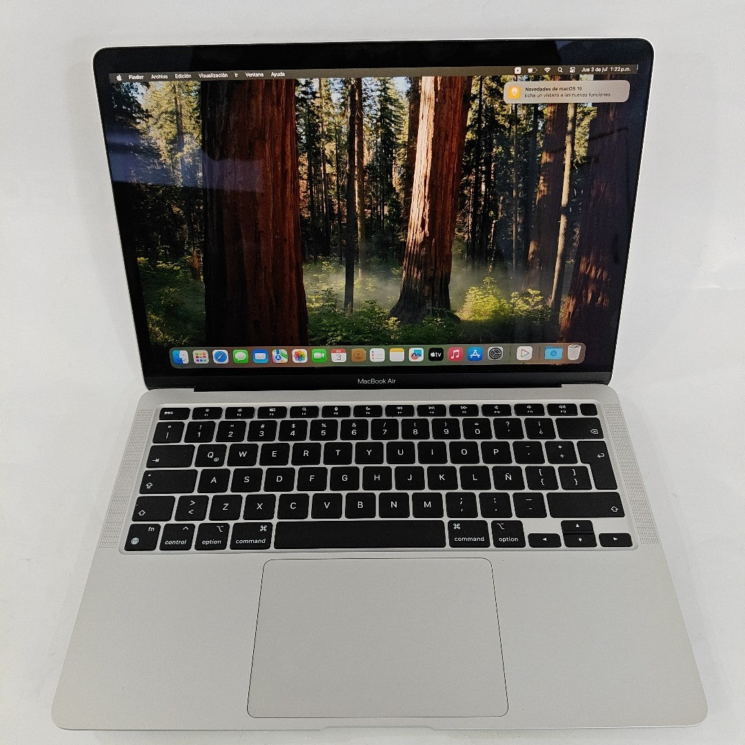 LAPTOP APPLE MACBOOK AIR 13" 2020 3.2 A2337 256 GB SSD 8 GB RAM (SEMINUEVO)