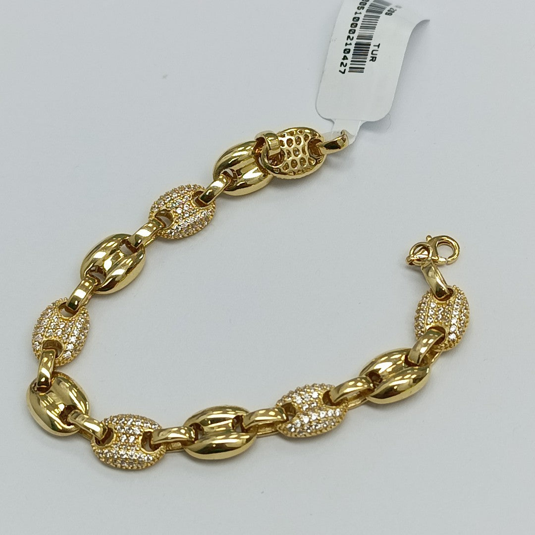 PULSERAS DAMA ORO 14K 12.7 (NUEVO)