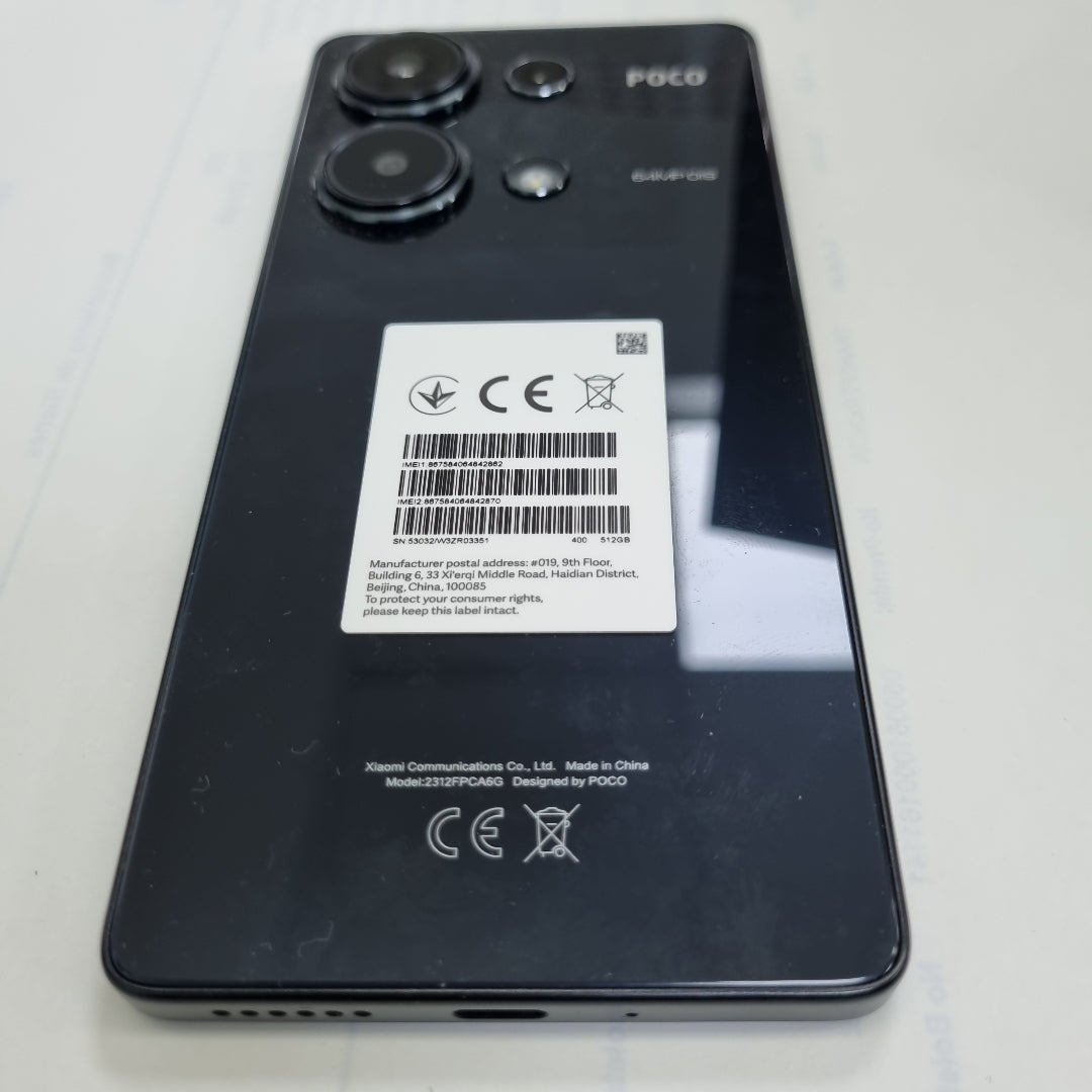 CELULAR XIAOMI POCO M6 PRO 2312FPCA6G (2024) 512 GB 12 GB RAM (SEMINUEVO)