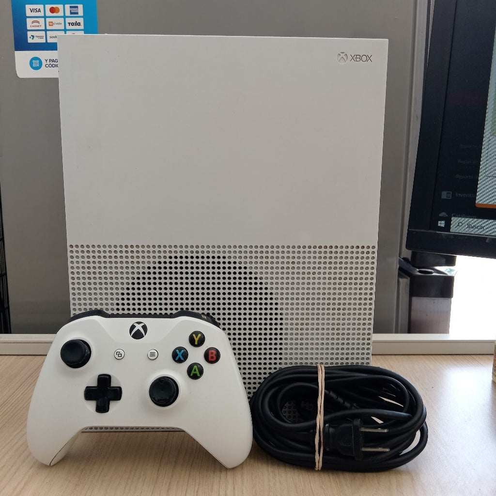 CONSOLA DE VIDEOJUEGO MICROSOFT XBOX ONE S 500 GB  (SEMINUEVO)