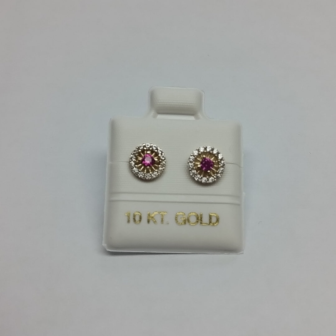 BROQUELES ORO 10K 1 (NUEVO)