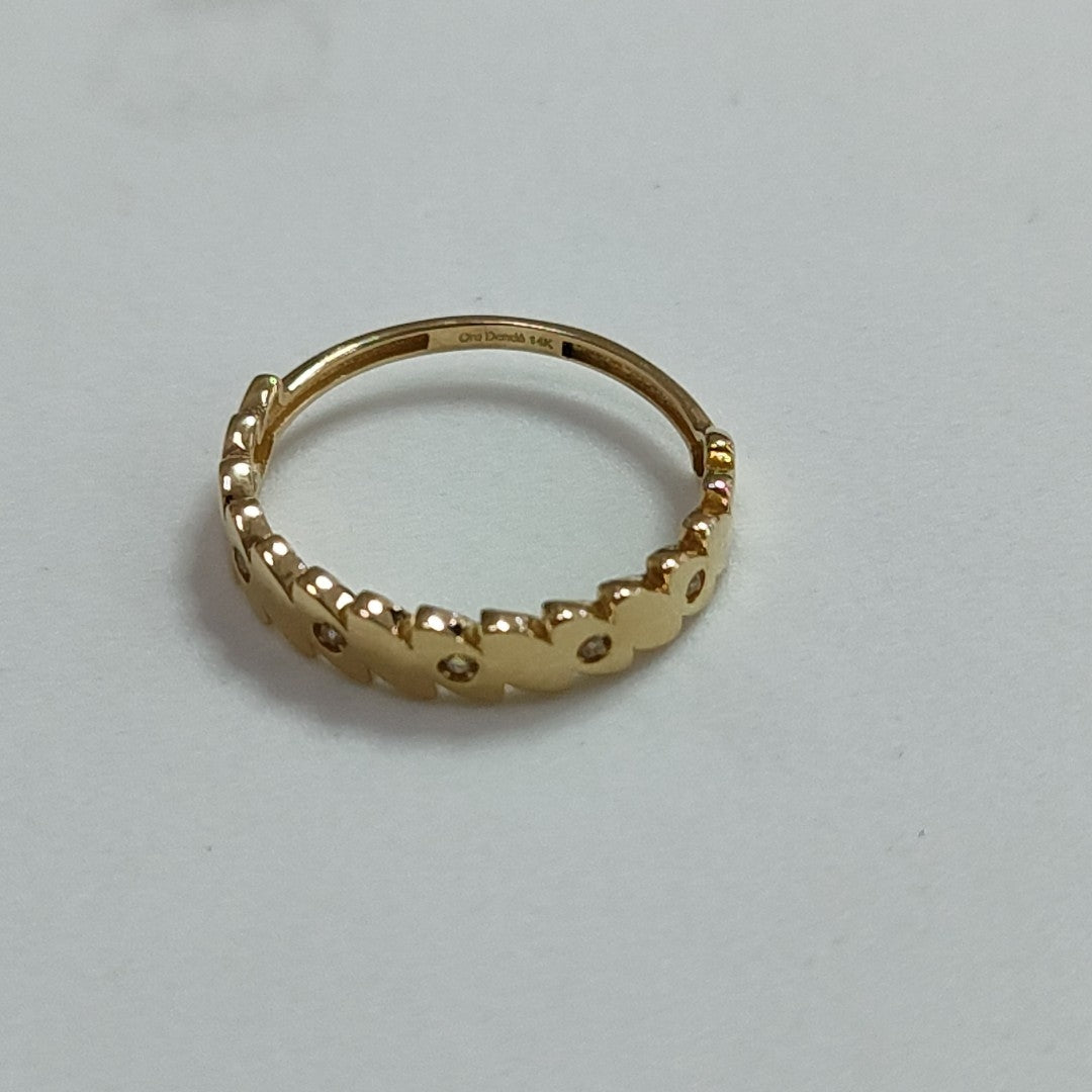 ANILLOS DAMA ORO 14K 1.5 (NUEVO)
