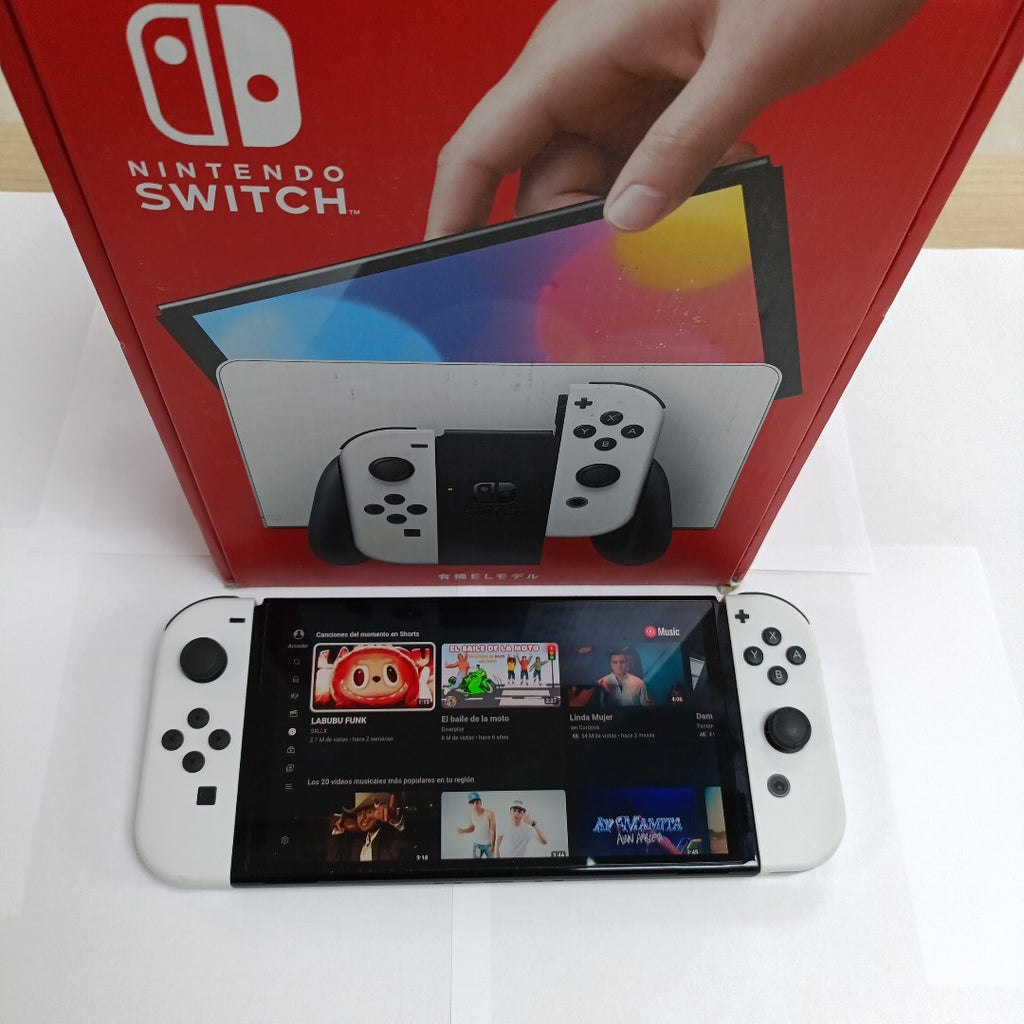 CONSOLA DE VIDEOJUEGO NINTENDO SWITCH OLED 64 GB (SEMINUEVO)