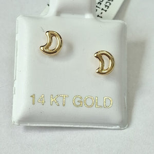 BROQUELES ORO 14K 1 (NUEVO)
