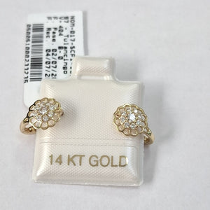 BROQUELES ORO 14K 1.1 (NUEVO)