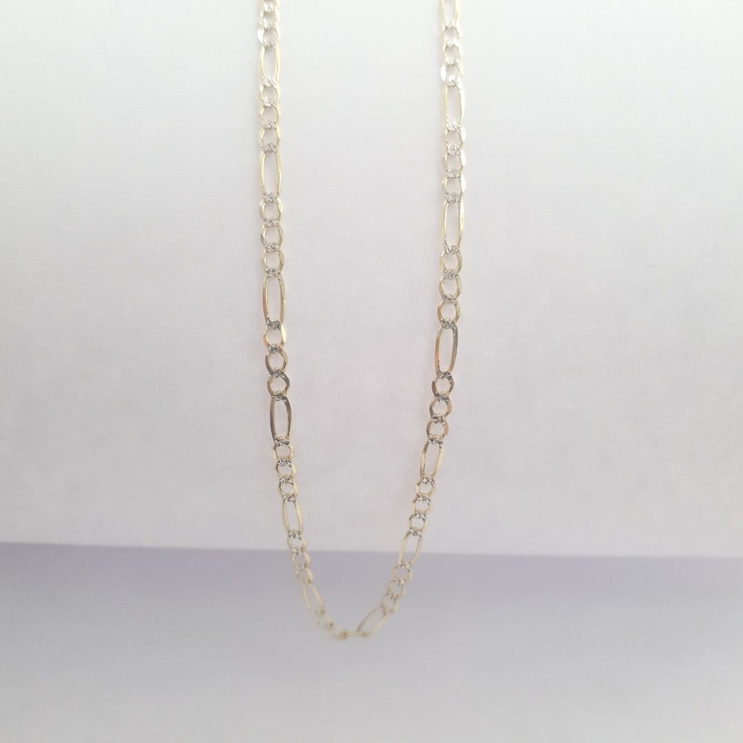 CADENAS CARTIER 3*1 DIAMANTADA ORO 14K 7.5 (NUEVO)