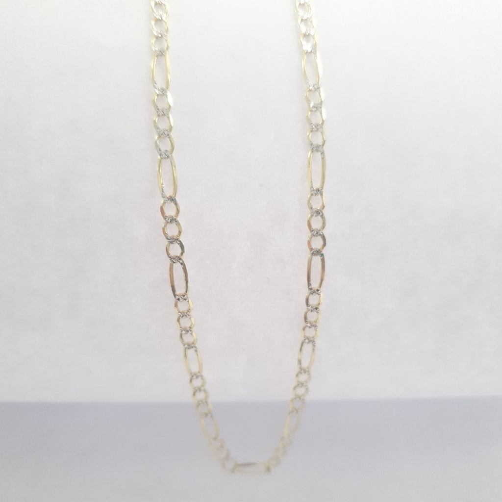 CADENAS CARTIER 3*1 DIAMANTADA ORO 14K 8 (NUEVO)