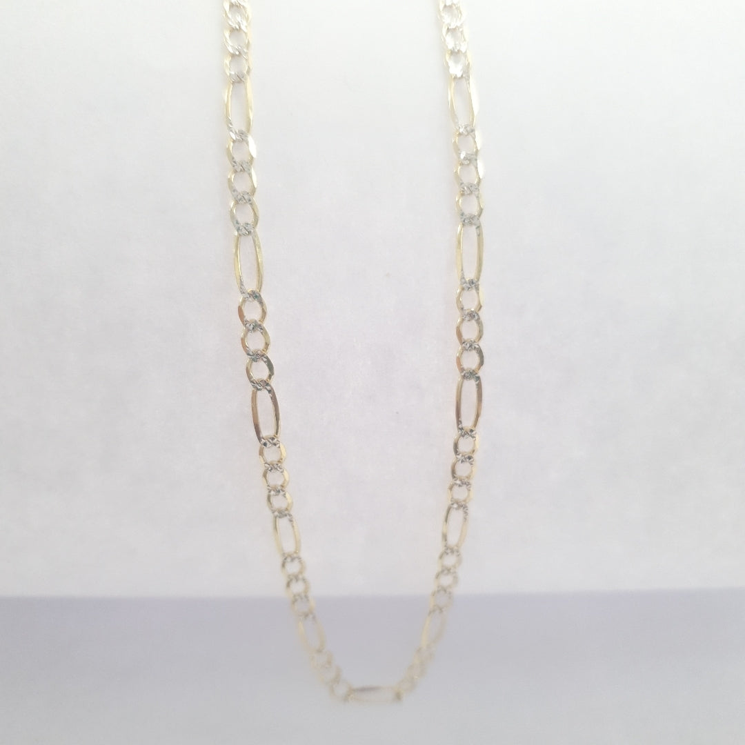 CADENAS CARTIER 3*1 DIAMANTADA ORO 14K 8 (NUEVO)
