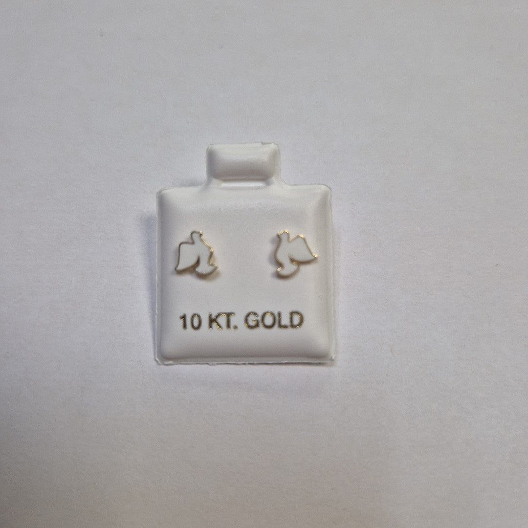 BROQUELES ORO 10K 1 (NUEVO)