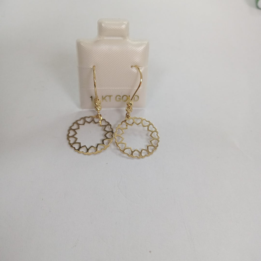 BROQUELES ORO 14K 1 (NUEVO)