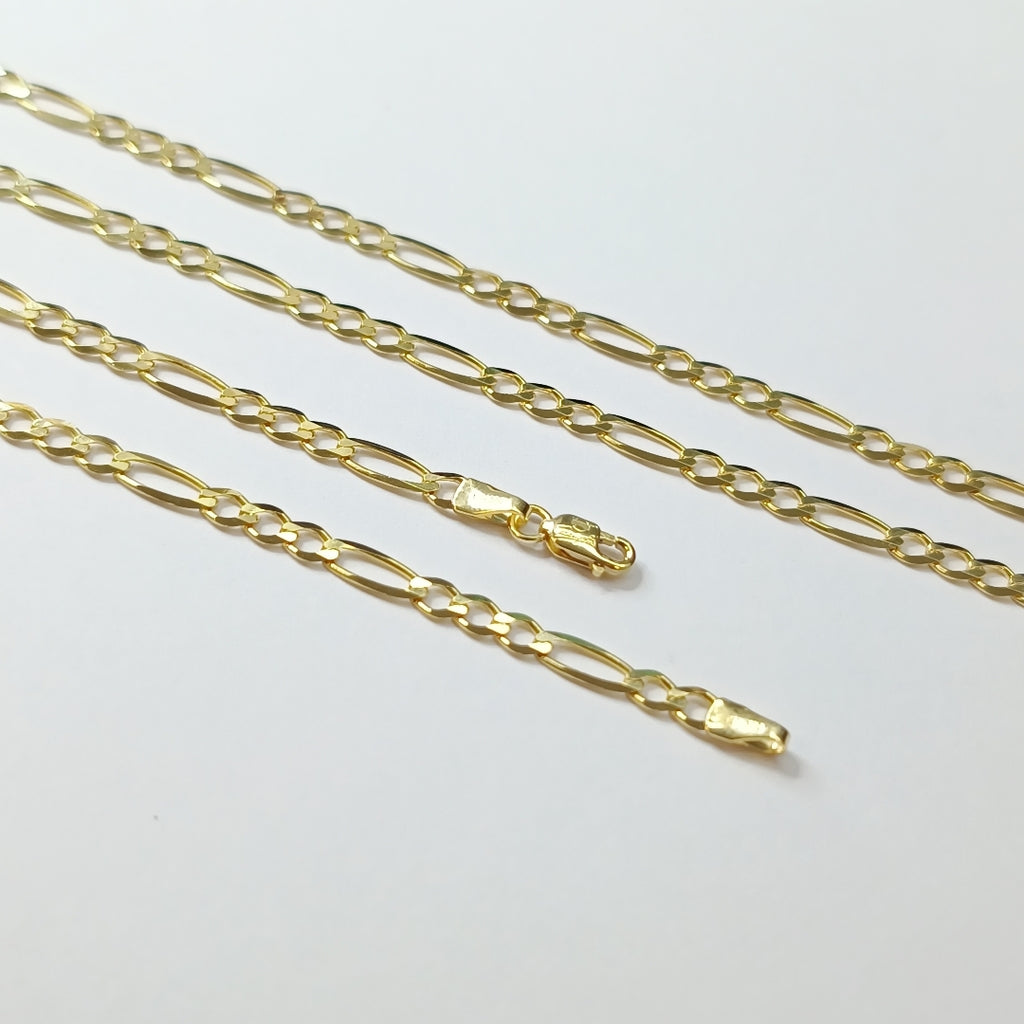 CADENAS CARTIER 3 1 AMARILLA ORO 10K 6.2 (NUEVO)