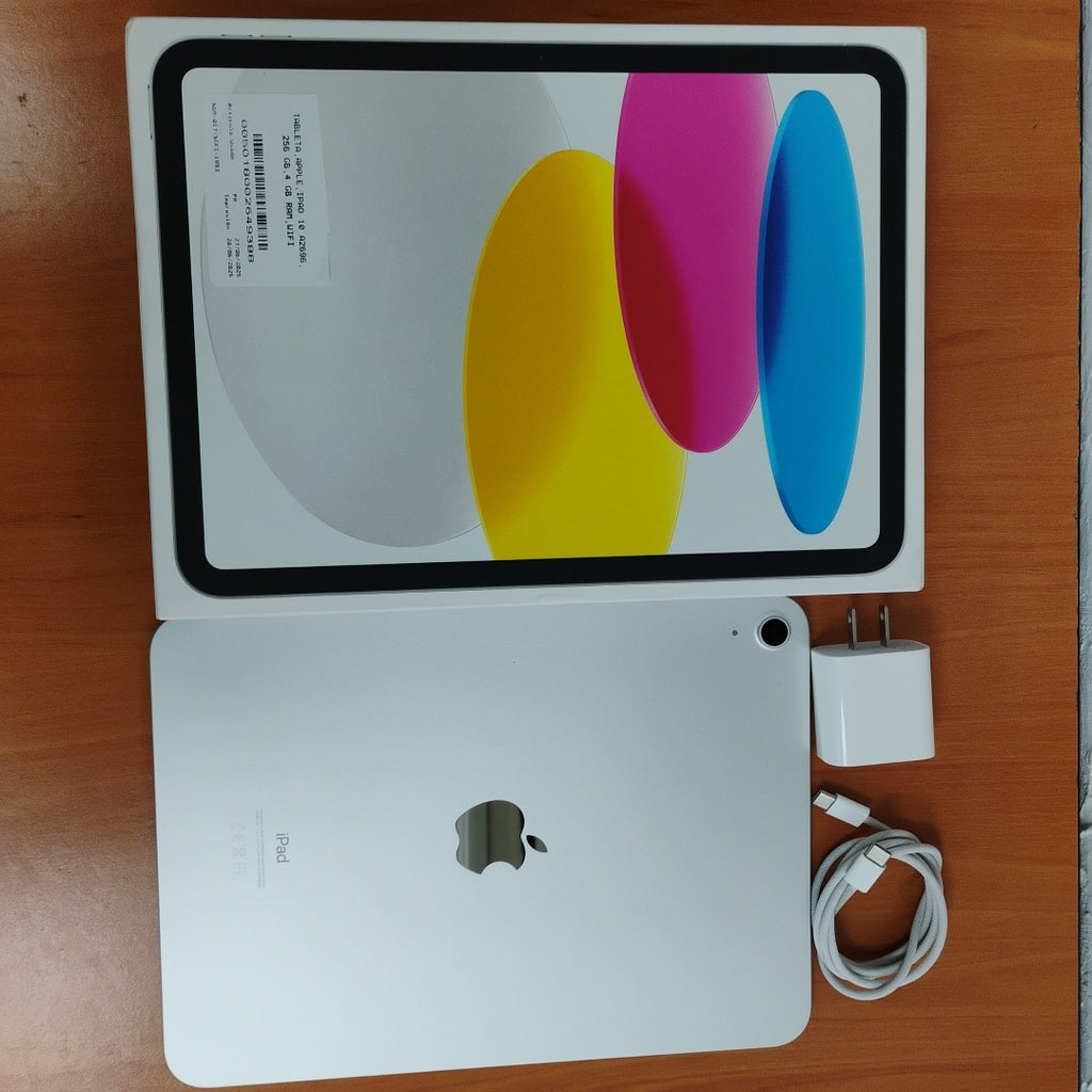 TABLETA APPLE IPAD 10 A2696 256 GB 4 GB RAM (SEMINUEVO)