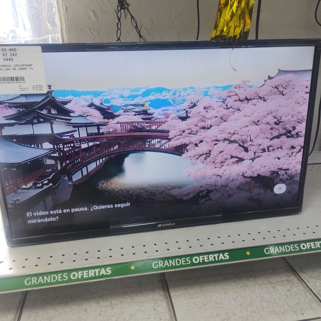 PANTALLA SANSUI SMX32P28NF (2020) 32" LED HD