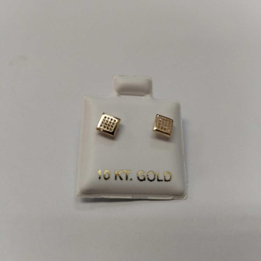 BROQUELES ORO 10K 1 (NUEVO)
