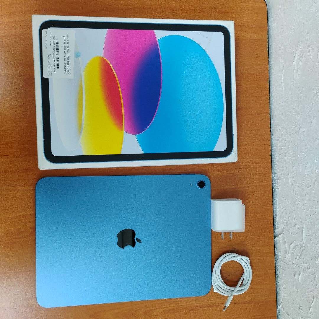 TABLETA APPLE IPAD A16 A3354 (2025) 128 GB 6 GB RAM (SEMINUEVO)