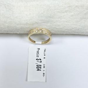 ANILLOS DAMA ORO 14K 1.8 (NUEVO)