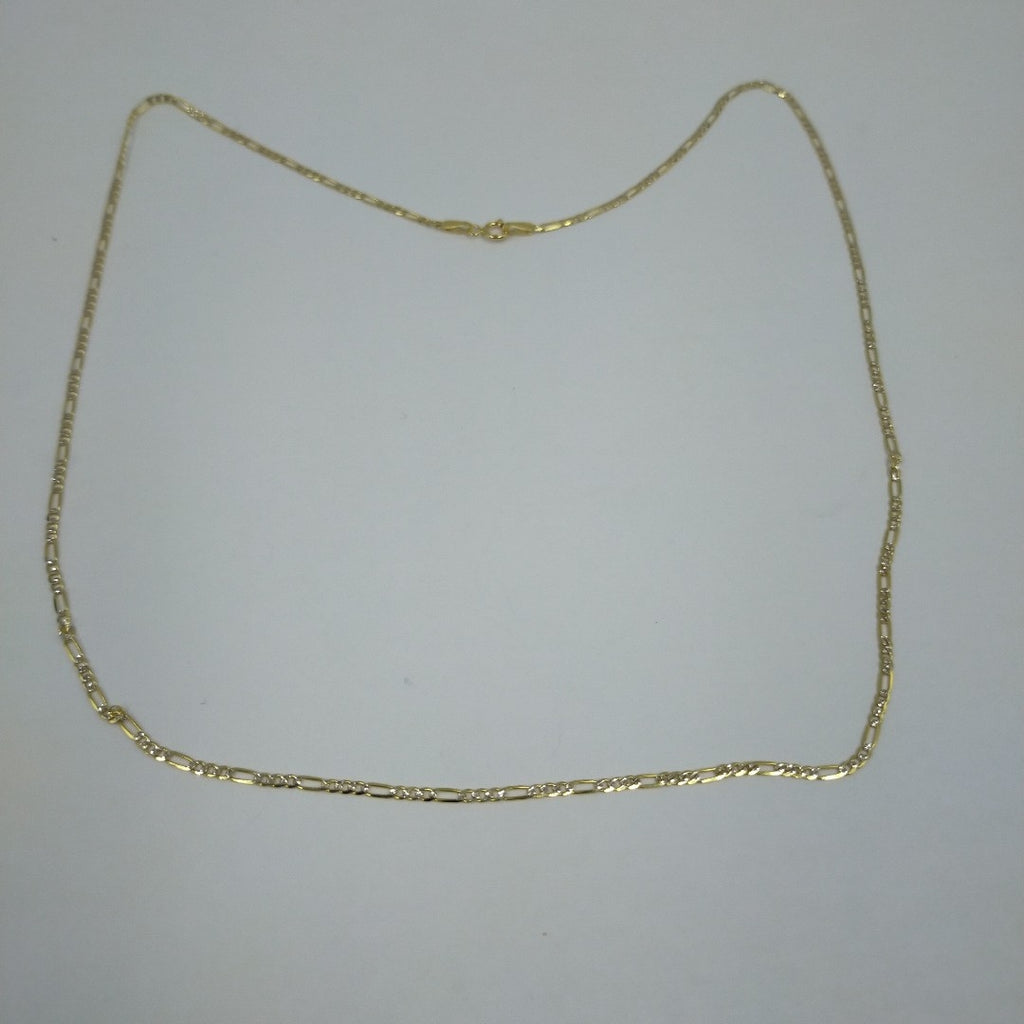 CADENAS CARTIER 3 1 DIAMANTADA ORO 14K 3.3 (NUEVO)