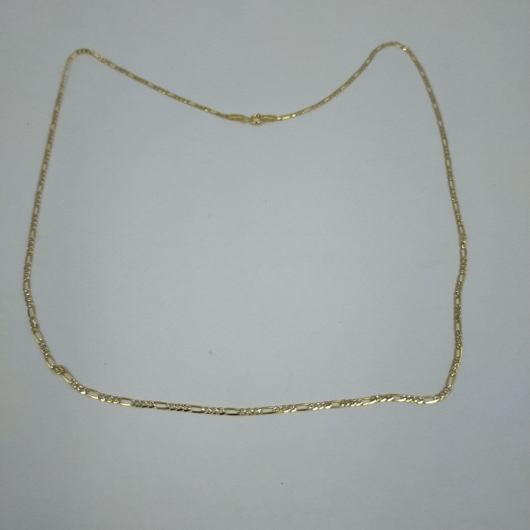 CADENAS CARTIER 3 1 DIAMANTADA ORO 14K 3.3 (NUEVO)