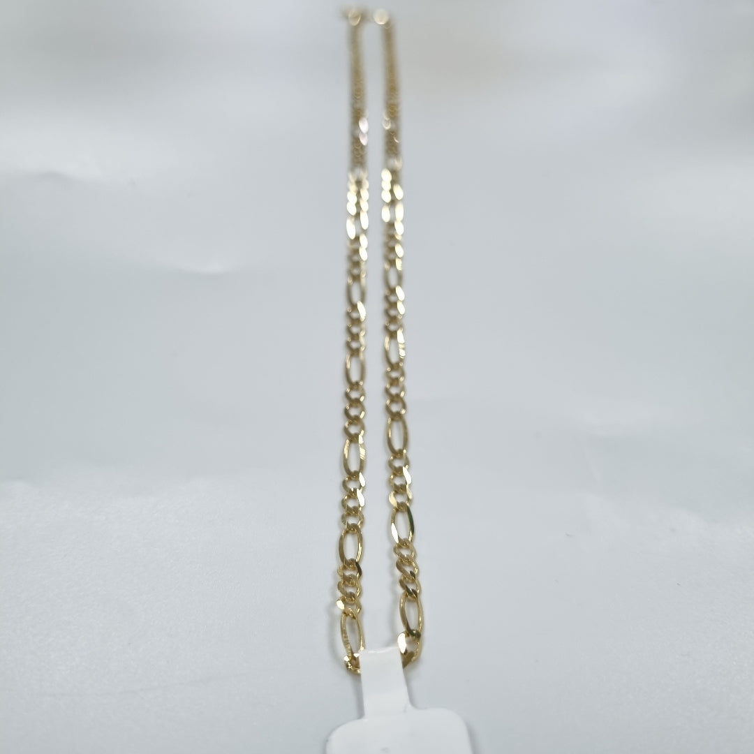 CADENAS CARTIER 3*1 AMARILLA ORO 14K 7.1 (NUEVO)