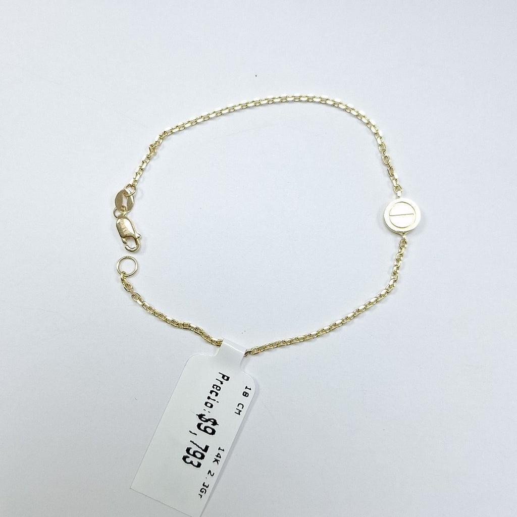 PULSERAS DAMA ORO 14K 2.3 (NUEVO)