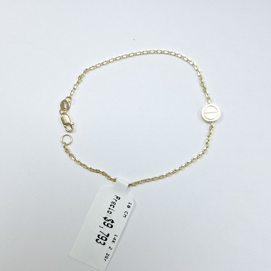 PULSERAS DAMA ORO 14K 2.3 (NUEVO)