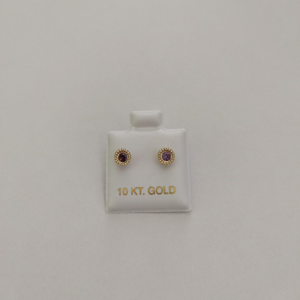 BROQUELES ORO 10K 1 (NUEVO)