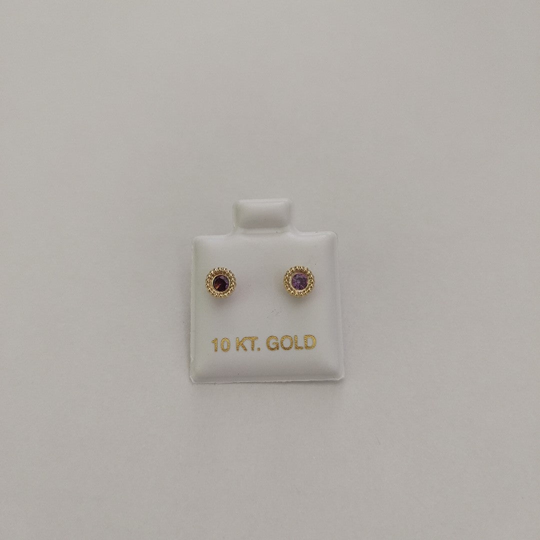 BROQUELES ORO 10K 1 (NUEVO)