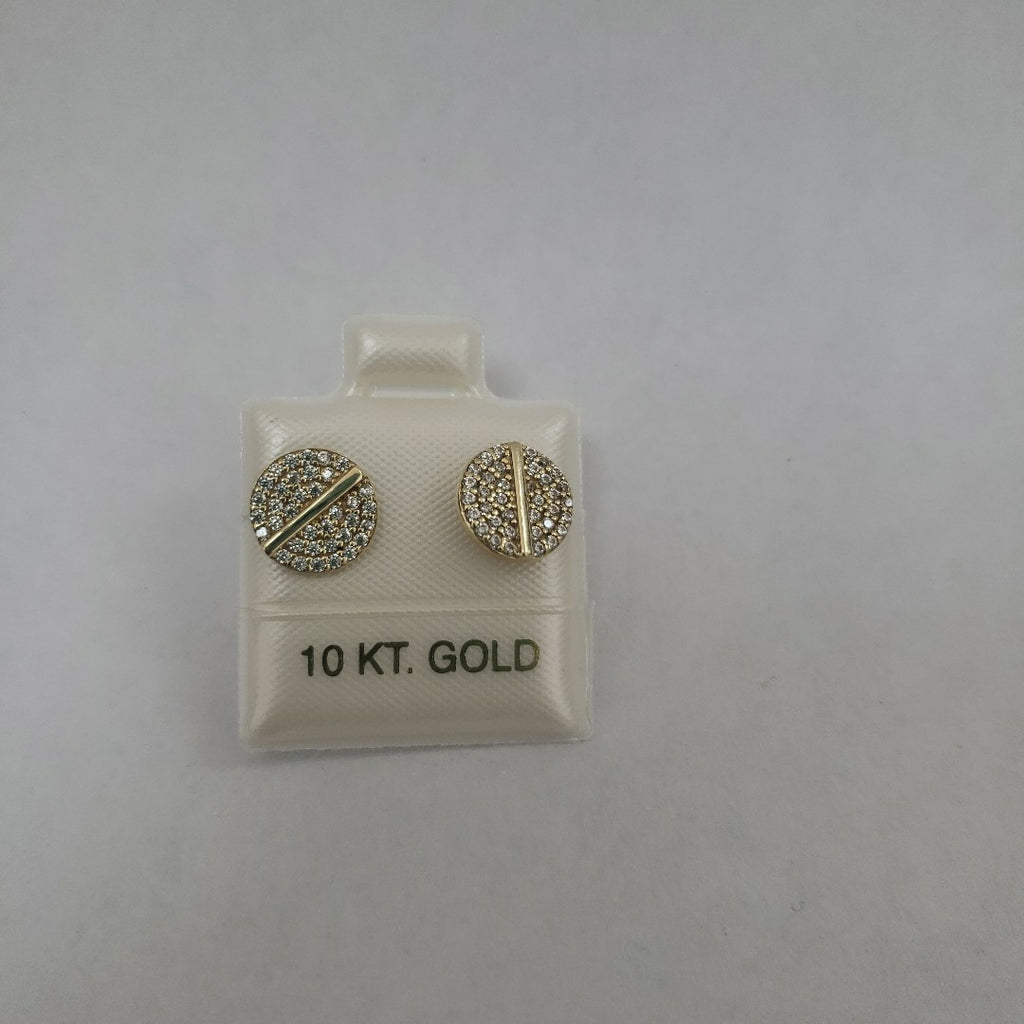 BROQUELES ORO 10K 1.5 (NUEVO)