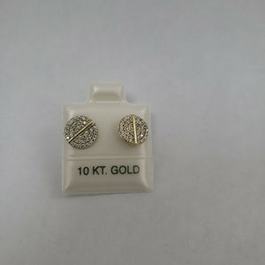 BROQUELES ORO 10K 1.5 (NUEVO)