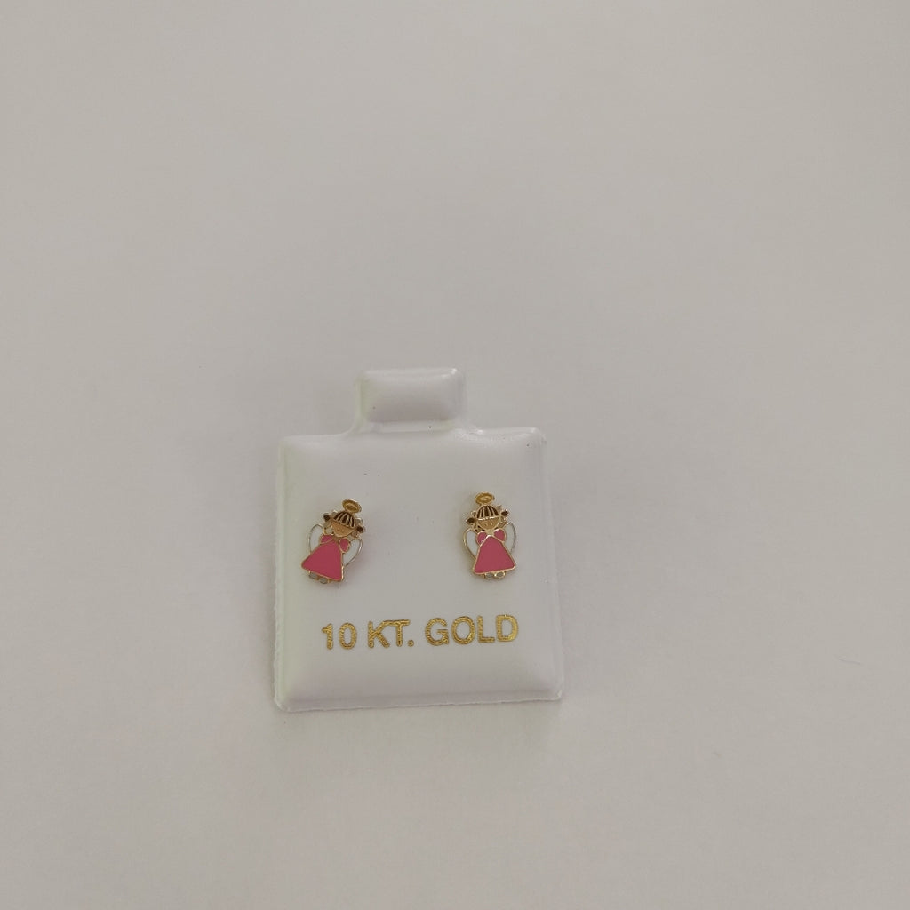 BROQUELES ORO 10K 1 (NUEVO)