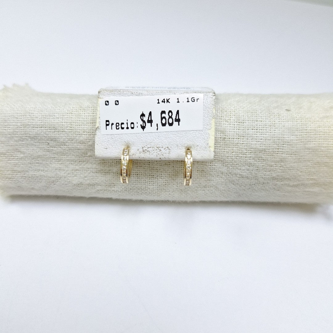 HUGGIES ORO 14K 1.1 (NUEVO)