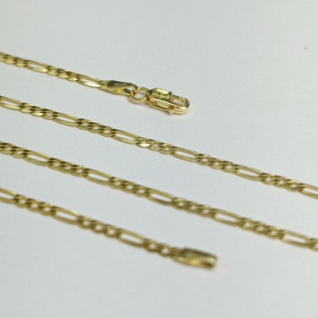 CADENAS CARTIER 3 1 AMARILLA ORO 10K 4.5 (NUEVO)