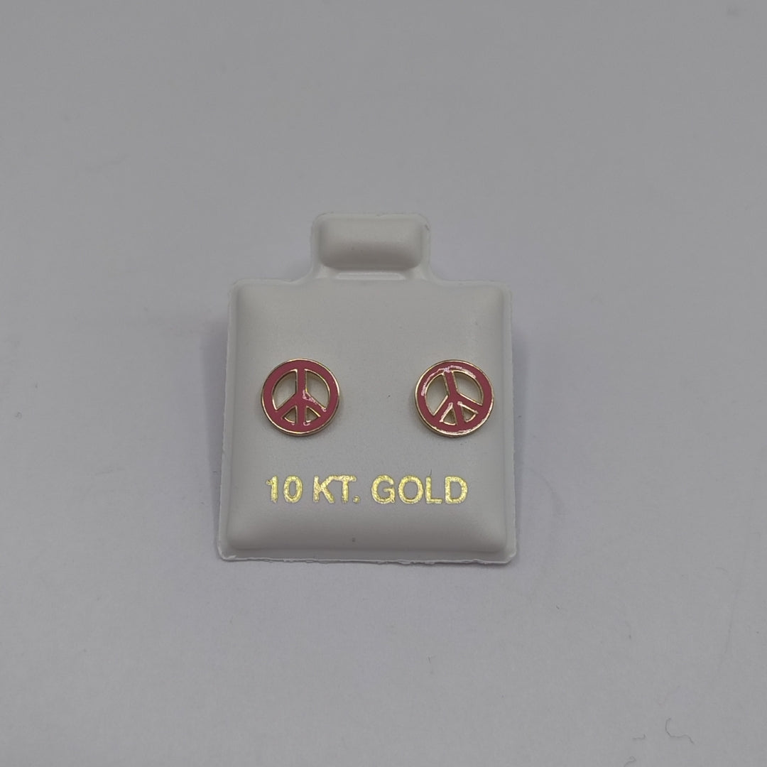 BROQUELES ORO 10K 1 (NUEVO)