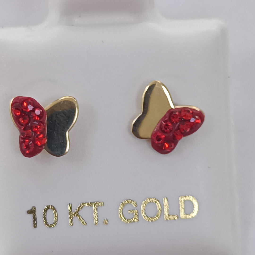 BROQUELES ORO 10K 1 (NUEVO)