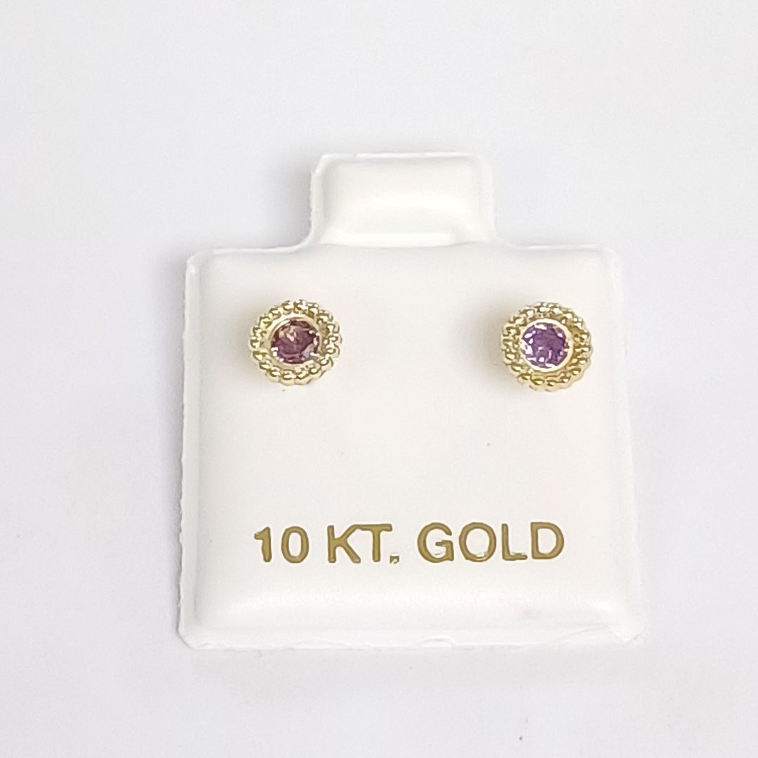 BROQUELES ORO 10K 1 (NUEVO)