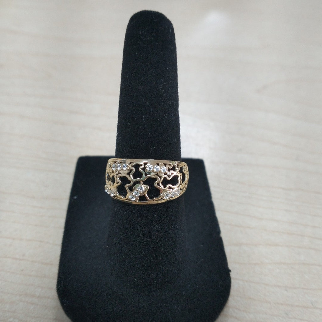 ANILLOS DAMA ORO 14K 2 (NUEVO)