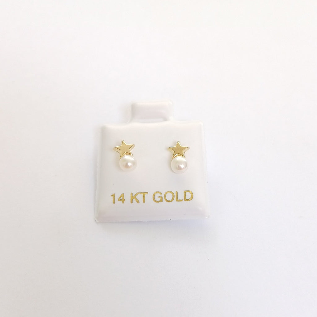 BROQUELES ORO 14K 1 (NUEVO)