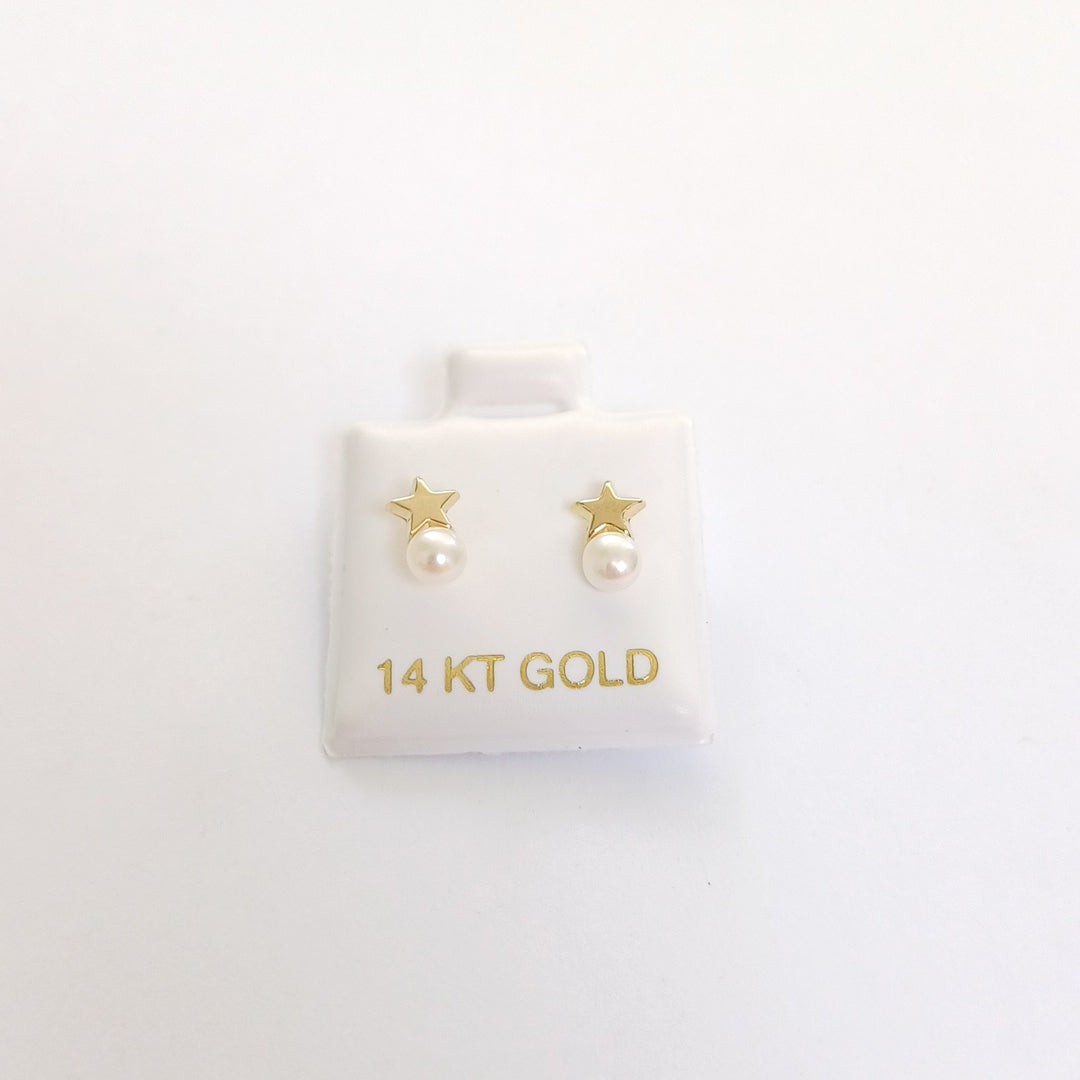 BROQUELES ORO 14K 1 (NUEVO)