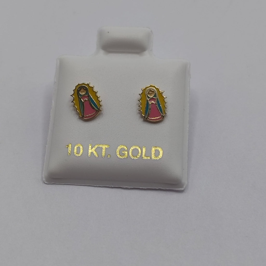 BROQUELES ORO 10K 1 (NUEVO)