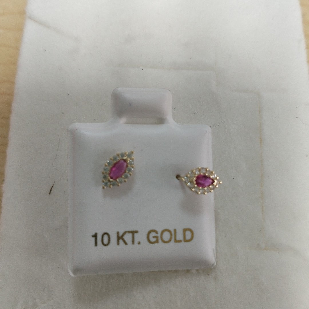BROQUELES ORO 10K 1 (NUEVO)